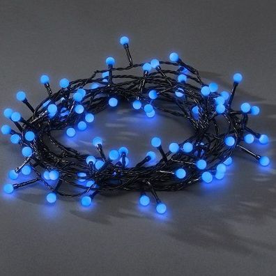 LED Globe-Lichterkette 80er blau aussen 6,32m Konstsmide 3691-407