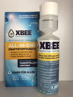 XBEE Universeller umweltfreundlichster Kraftstoff- + Motorreiniger Dieselpest Additiv