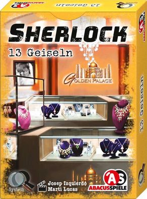 Abacusspiele Sherlock 13 Geiseln Kartenspiel Krimi Ratespiel Rätsel PlayingCards