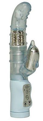 G-Punkt-Vibrator Perlenvibrator Klitoris-Reizer Rotations-Vibrator Stimulator 21cm