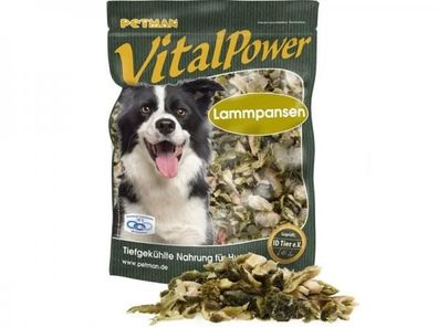 Petman Vital Power Lammpansen Hundefutter 1000 g (Inhalt Paket: 6 Stück)
