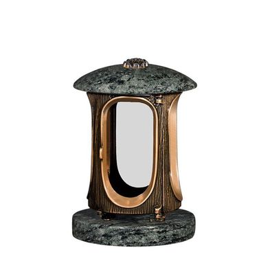 Grab-lampe Friedhofslaterne Grablaterne Grableuchte Grablicht 4 Stück Ersatzgläser