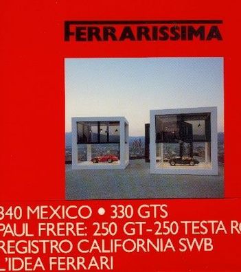 Ferrarissima Nr.13 - 340 Mexiko, 330 GTS, 250 Test Rossa