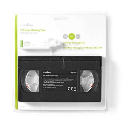 VHS Reinigungskassette, Nassreinigung, Videoband, Videorecorder, VCR reinigen