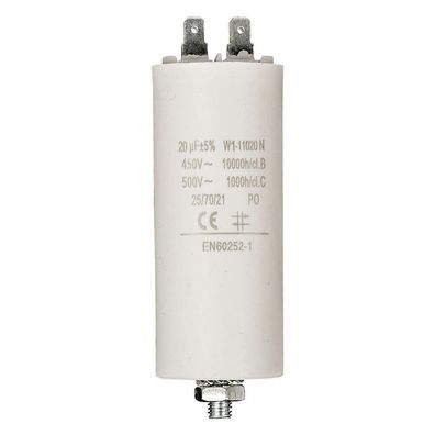 Kondensator Arbeitskondensator 20 µF 20 uF 450 V W1 AMP