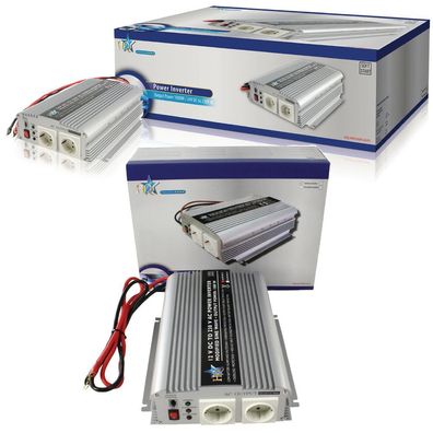 1KW Stromwandler Spannungswandler 1700W Fernbedienung für Wechselrichter