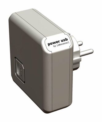 Powercube Power USB Netzteil USB Lader Steckdose Aufladen Handy Smartphone
