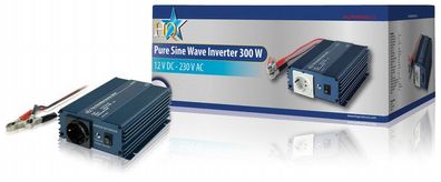 Sinus Stromwandler Wechselrichter 12V -> 230V 300W, Spannungswandler Inverter