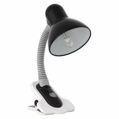 LED Schreibtischlampe Klemmlampe Klemmleuchte Kanlux schwarz E27 max.60W