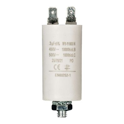 Betriebskondensator, Anlaufkondensator, Motor-Kondensator 3µF, 3 uF, neu 450V