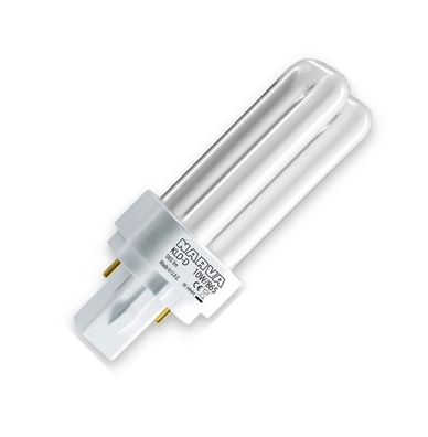 10W/865 Tageslicht 2-Pin Kompaktleuchtstofflampe G24d-1 Kompakt Leuchtstofflampe