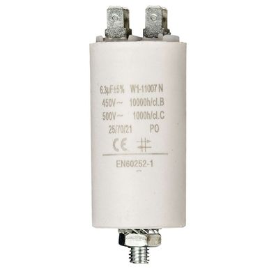 Betriebskondensator, Anlaufkondensator, ELKO, MotorKondensator 6,3µF - 6,3 uF