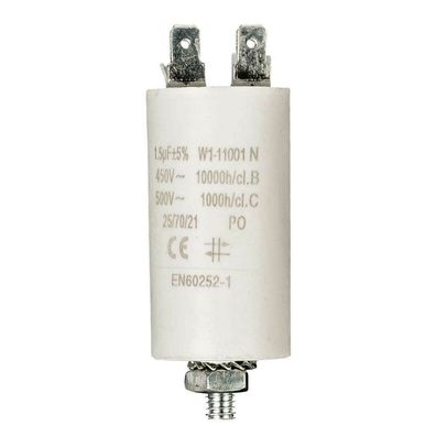 Betriebskondensator, Anlaufkondensator, Motorkondensator 1,5µF; 1,5 uF, 450V/500V