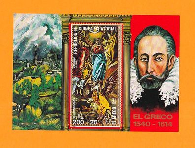 El Greco - Block mit religiösem Motiv