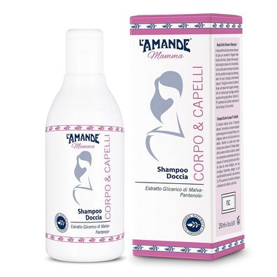 L'Amande Mamma Malve Bio Shampoo & Duschgel 250 ml
