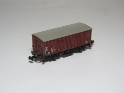 Minitrix 3253 - gedeckter Güterwagen - Spur N - 1:160