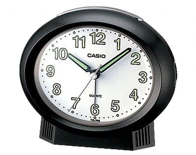 Casio Analog Wecker Beep Alarm mit Light schwarz TQ-266-1EF