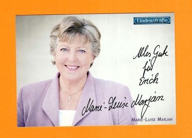 Marie-Luise Marjan (Lindenstraße ) - persönlich signiert