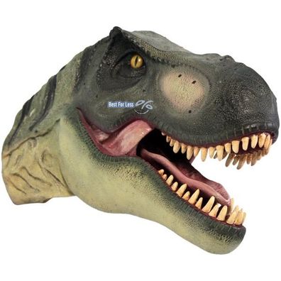 Velociraptor Dino Tyrannosaurus Rex Wanddeko Dinosaurier Figur Kopf Schädel Deko