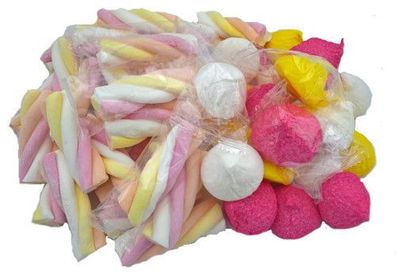 600 Teile Süßigkeiten Wurfmaterial Karneval Mix JedesTeil Einzeln verpackt 
