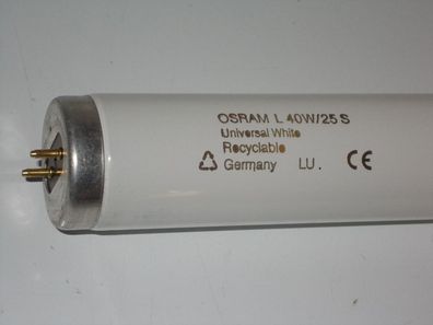 OSRAM Leuchtstofflampe 40W/25 S Universal WEISS T12 38mm G13 MADE IN Germany