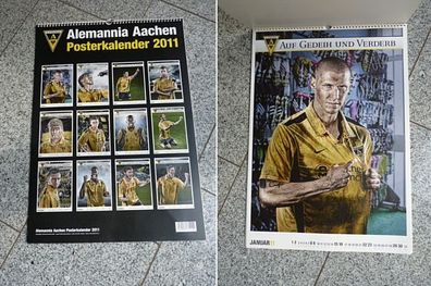 Alemannia Aachen Posterkalender 2011 - Auf Gedeih und Verderb
