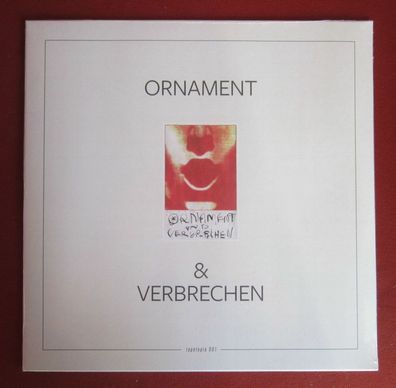 Ornament & Verbrechen - Tapetopia 001 Serie Vinyl LP