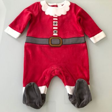 Baby-Schlafanzug Strampler Weihnachten Nikolaus Outfit Set Bio-Baumwolle