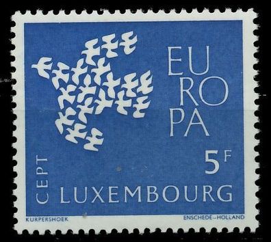 Luxemburg 1961 Nr 648 postfrisch SA1D9DA