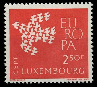 Luxemburg 1961 Nr 647 postfrisch SA1D9CA