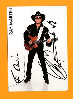 Ray Martin (deutscher Musiker - Elvis ) - persönlich signiert