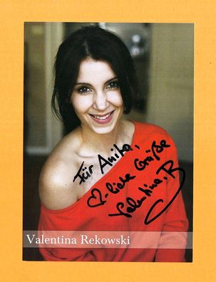Valentina Rekowski - persönlich signiert