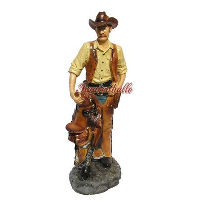 Cowboy Figur Bar Kneipe Sattel Western Statue Wüste Arizona USA Cowboyhut