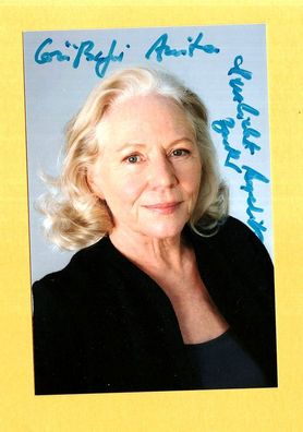 Angelika Bender - persönlich signierte Autogrammkarte