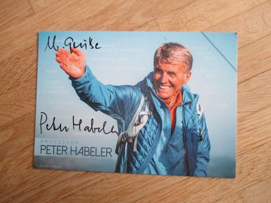 Bergsteiger Legende Prof. Peter Habeler - handsigniertes Autogramm!!!