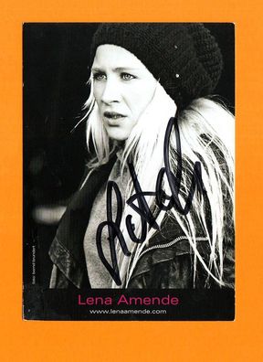 Lena Amende - persönlich signiert