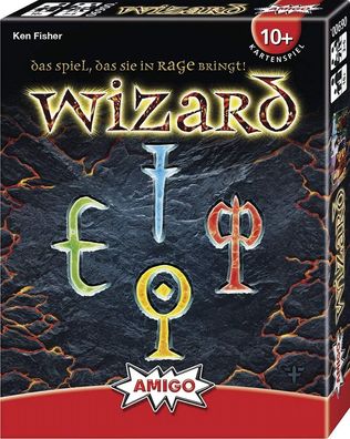 Amigo Wizard Kartenspiel Zauber Strategie Playing Cards Spielkarten Game