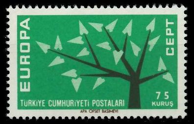 TÜRKEI 1962 Nr 1843 postfrisch SA1DCFE