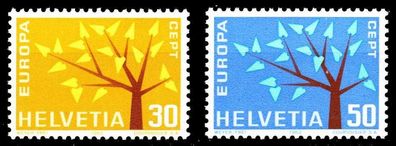 Schweiz 1962 Nr 756-757 postfrisch SA1DD56
