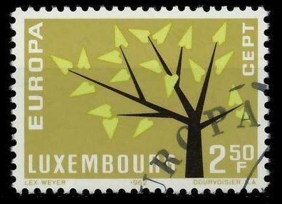 Luxemburg 1962 Nr 657 gestempelt X9B04BA