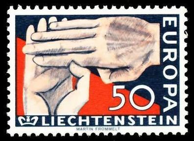 Liechtenstein 1962 Nr 418 postfrisch SA1DE62