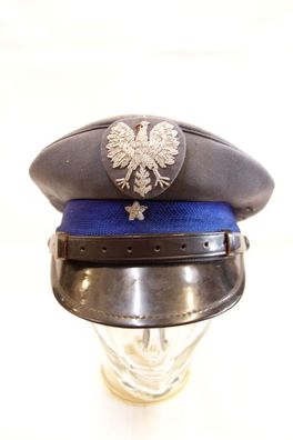 Schirmmütze für Leutnant Größe 56 grau blau #1.2