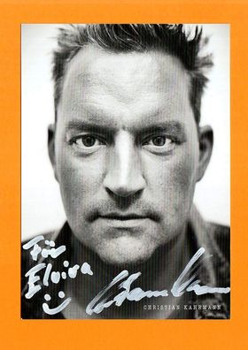Christian Kahrmann - ( deutscher Schauspieler ) - persönlich signiert