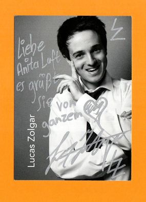 Lucas Zolgar - ( österreichischer Schauspieler ) - persönlich signiert