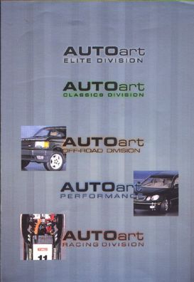 AutoArt Katalog - Elite / Classics / Off Road / Performance / Racing Division