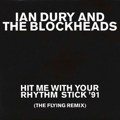 7"IAN DURY And The Blockheads · Hit Me With Your Rhythm Stick (RAR 1991)