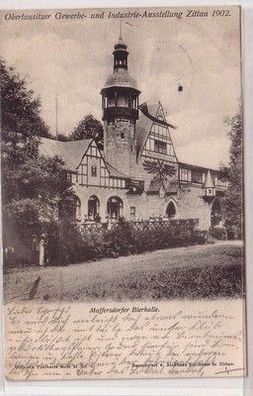 59616 Ak Zittau Oberlausitz Gewerbe- und Industrie Ausstellung 1902