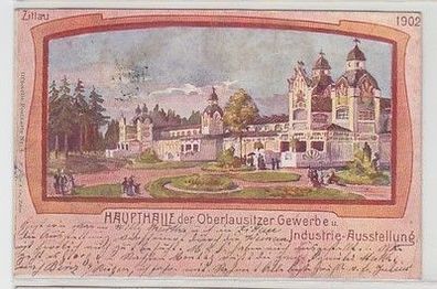 58621 Ak Zittau Oberlausitz Gewerbe- und Industrie Ausstellung 1902