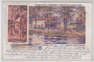 58622 Ak Zittau Oberlausitz Gewerbe- und Industrie Ausstellung 1902