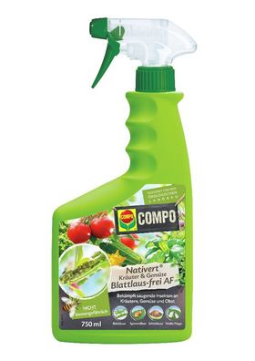 COMPO Kräuter & Gemüse Blattlaus-frei Nativert® AF, 750 ml